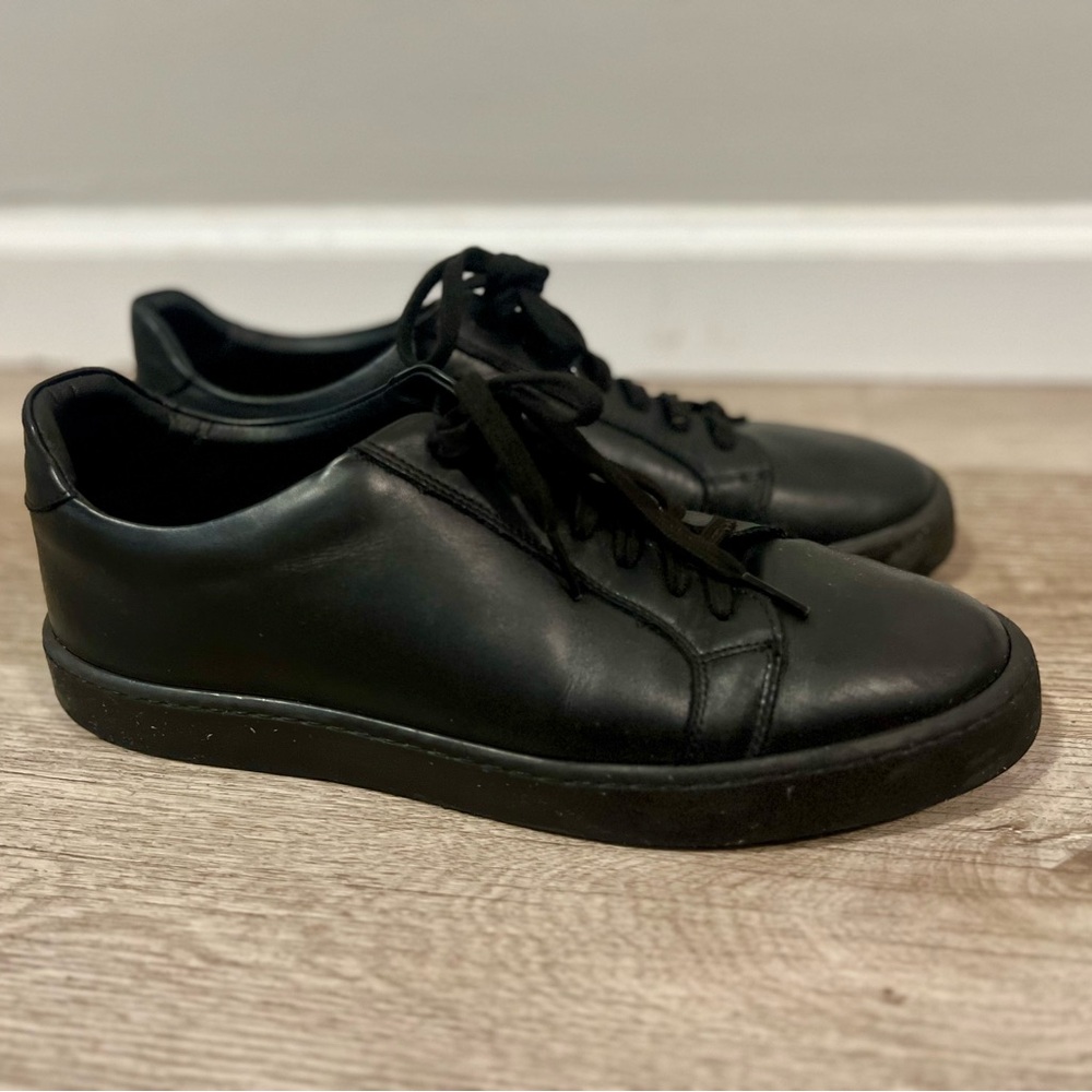 Bruno Magli Men's Black Leather Sneakers